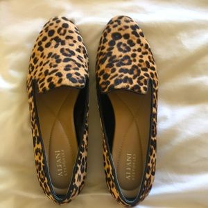 Alfani leopard mules.